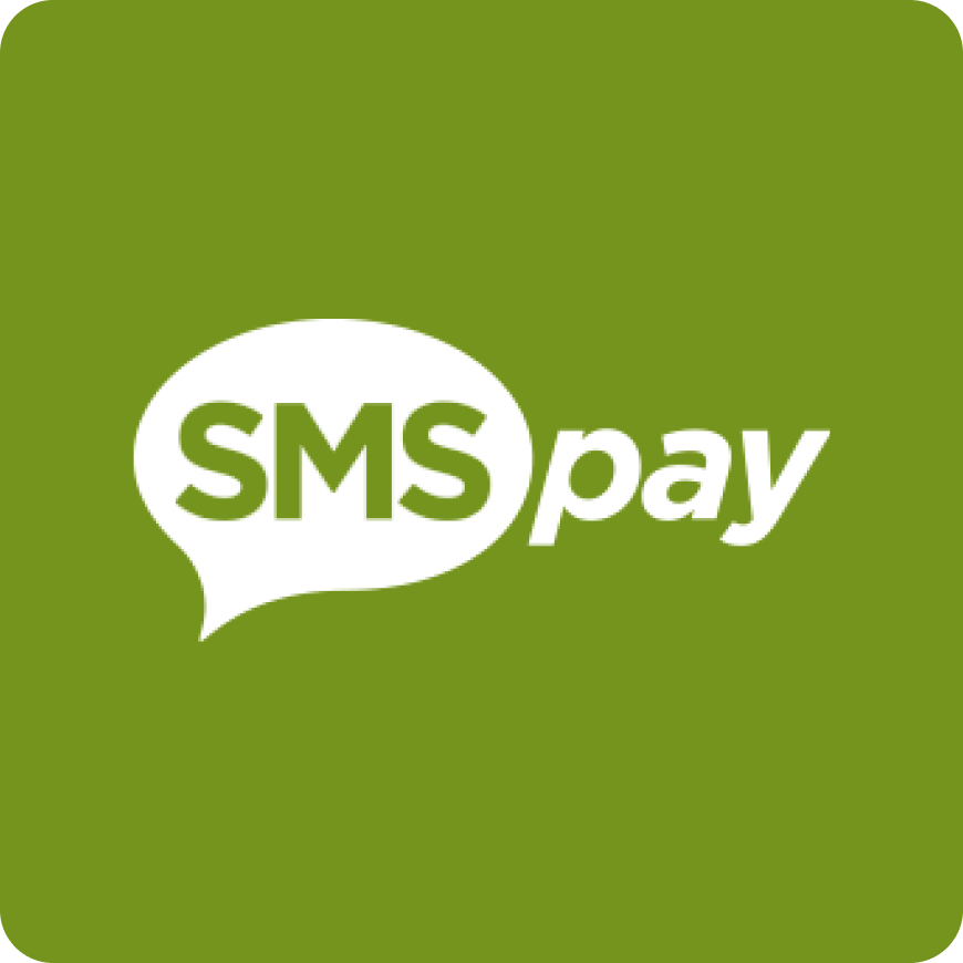 Pay by SMS Black Logo